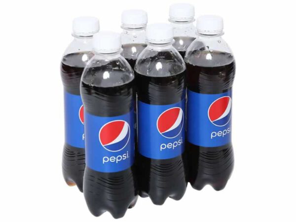 6 Chai Nuoc Ngot Pepsi Cola 390Ml