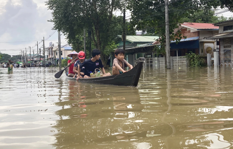 Lũ LụT NghiêM TrọNg TạI Myanmar KhiếN 5 NgườI Tử Vong, HàNg ChụC NghìN NgườI PhảI Di DờI - ẢNh 8.