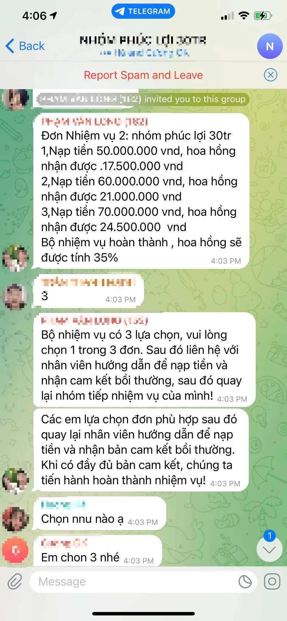 Tham Gia CâU LạC Bộ &Amp;Quot;Mỹ NhâN Love&Amp;Quot; TrêN Telegram, Nam Thanh NiêN Bị LừA HơN 10 Tỷ đồNg - ẢNh 2.