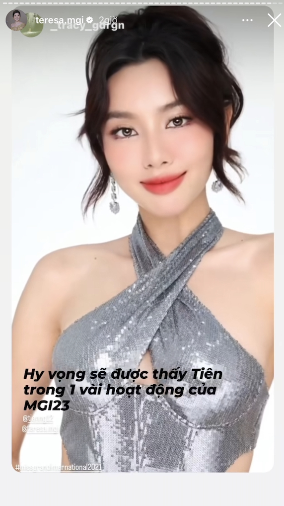 ThùY TiêN BấT Ngờ Bị “Mami Teresa” Bỏ Theo DõI Ngay Khi Miss Grand International 2023 VừA KhởI độNg, ChuyệN Gì đâY? - ẢNh 4.