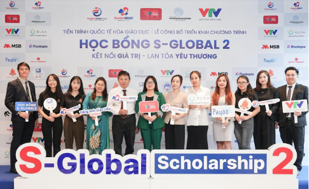 HọC BổNg S-Global 2 TàI Trợ 65% Cho ChươNg TrìNh Ielts/Giao TiếP TrựC TuyếN VớI Sự đồNg HàNh CủA Vtv Quỹ TấM LòNg ViệT - ẢNh 1.