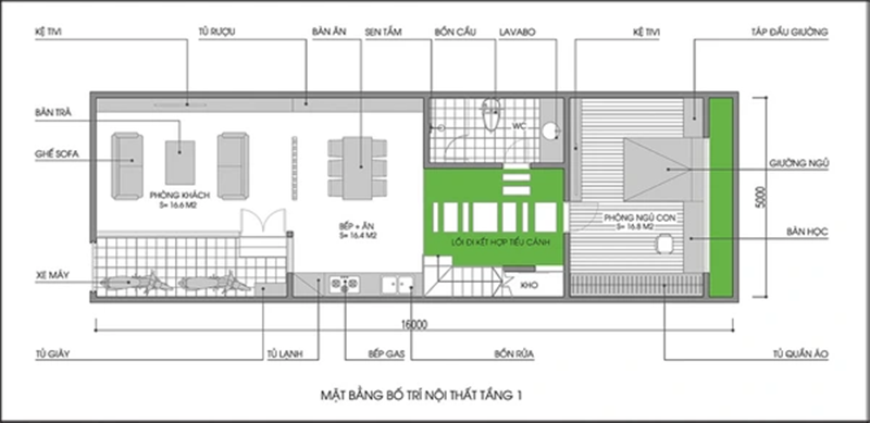 Tư VấN ThiếT Kế Và Bố Trí NộI ThấT Nhà 1 TầNg Cho Gia đìNh 3 NgườI ở Nam ĐịNh - ẢNh 1.