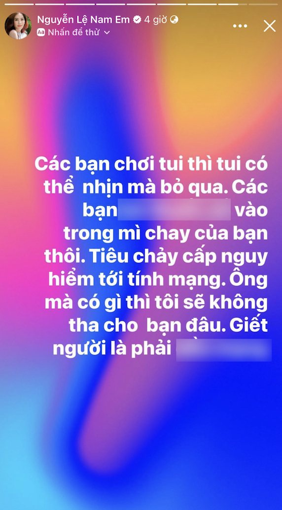 Nam Em TuyêN Bố Bị Fc BạCh CôNg Khanh đâM Sau LưNg, QuyếT KhôNg Tha Cho Ai &Amp;Quot;HạI&Amp;Quot; ChồNg TươNg Lai - ẢNh 4.