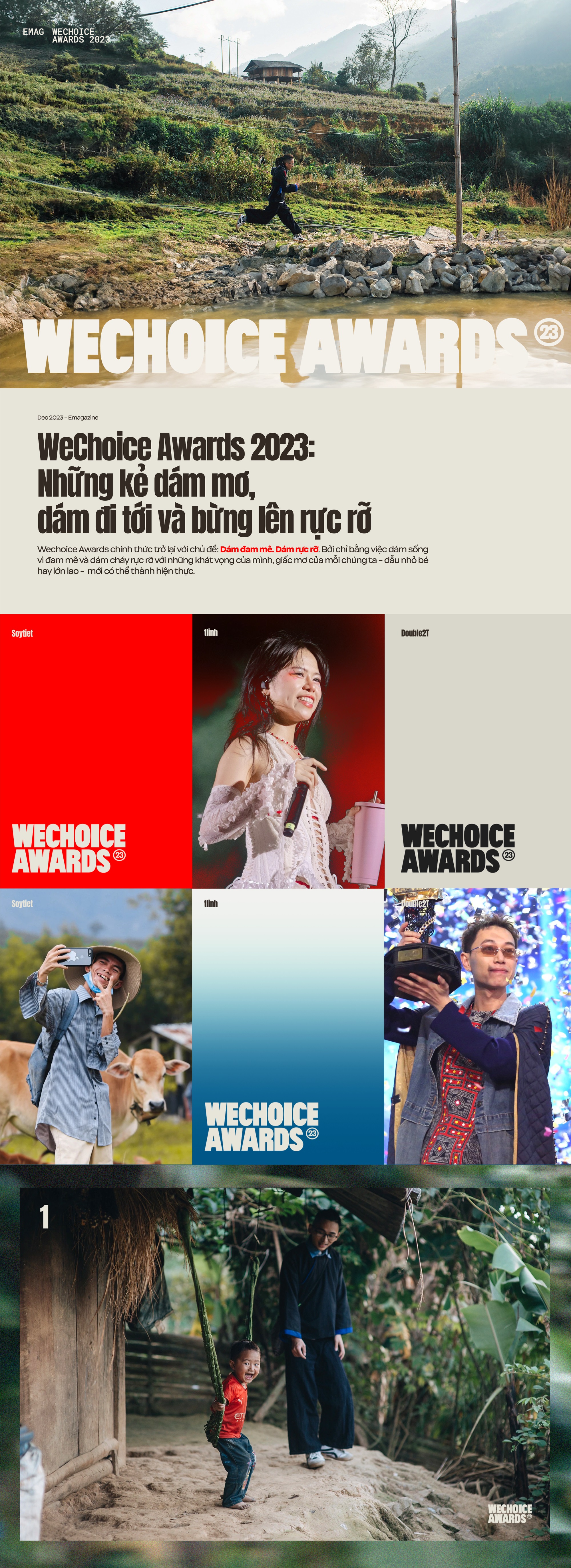 Wechoice Awards 2023: NhữNg Kẻ DáM Mơ, DáM đI TớI Và BừNg LêN RựC Rỡ - ẢNh 1.