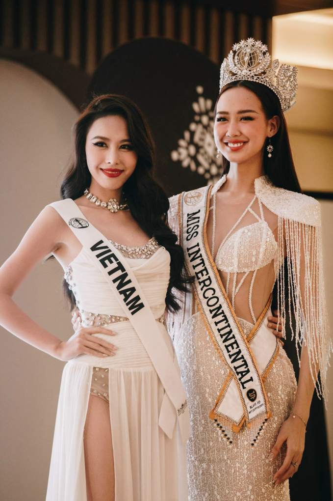 Á HậU NgọC HằNg ChiếM Spotlight Khi đọ SắC VớI DàN NgựA ChiếN TạI Miss Intercontinental, Nhan SắC ViệT LiệU Có VươNg MiệN Thứ Hai? - ẢNh 8.