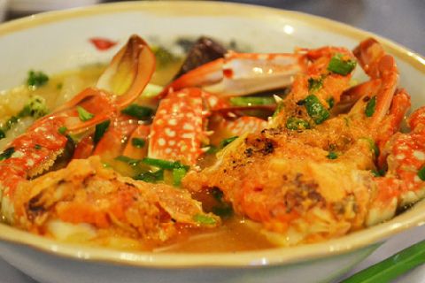 Bánh Canh Ghẹ Thơm Ngon Tại Quán Muối Ớt Xanh 2