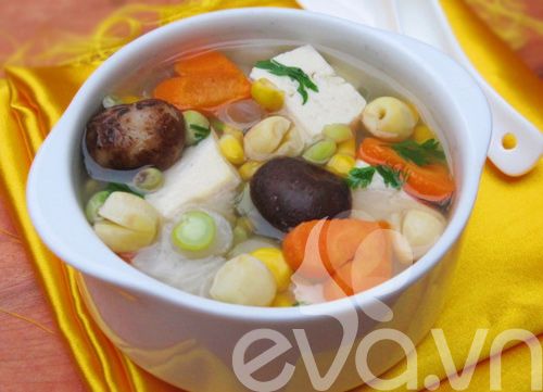 Canh Rau Củ Chay - Món Chay Ngon Cho Rằm 9