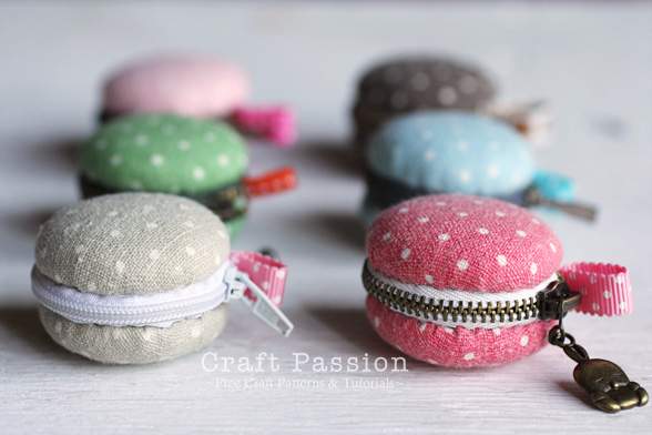 Làm Chiếc Ví Hình Bánh Macaron Siêu Đáng Yêu 23