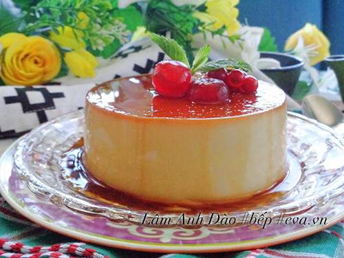 Cách Làm Bánh Flan Pudding Mềm Mịn, Thanh Mát 24