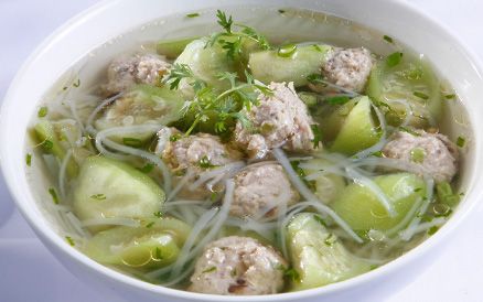 Nấu Canh Mướp Thịt Viên Ngon Ngọt Cho Ngày Mát Trời 1