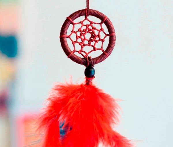 Cách Làm Móc Chìa Khóa Dreamcatcher Tặng Bạn 8