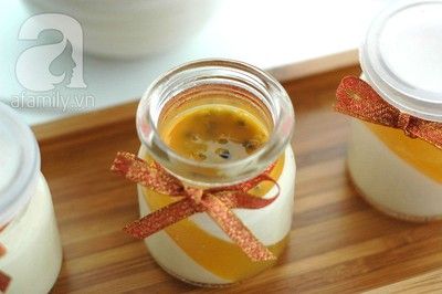 Cách Làm Panna Cotta Chanh Leo Thơm Ngon Ngày Nắng Ấm 7