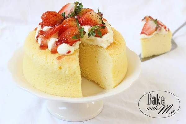 Cách Làm Bánh Bông Lan Phô Mai Nhật Bản (Japanese Cotton Cheese Cake) 5