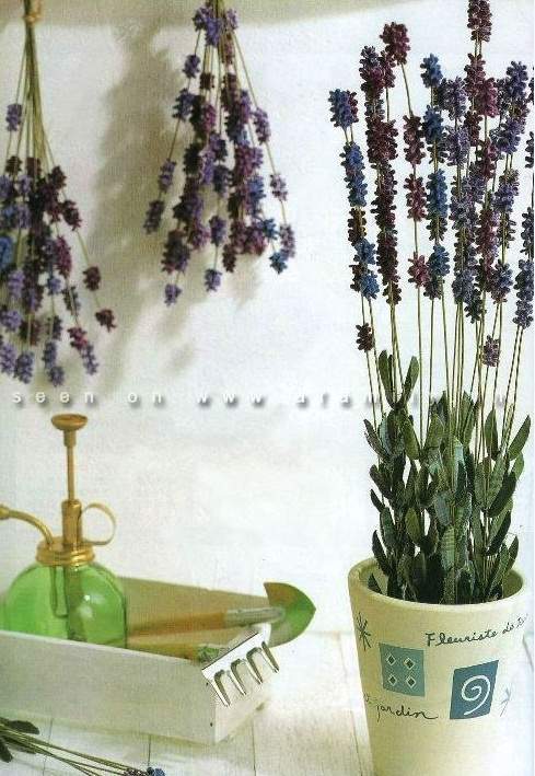 Cách Làm Hoa Lavender Bằng Giấy Đơn Giản Nhất 11