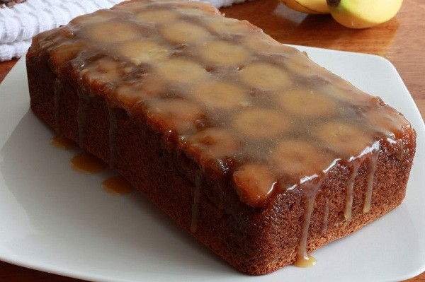 Cách Làm Bánh Chuối Nướng Phủ Caramel Ngon Tuyệt Cú Mèo 12