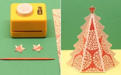 Hướng Dẫn Làm Hộp Quà Hình Cây Thông Noel Tặng Bạn 7