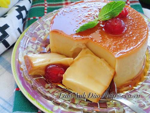 Cách Làm Bánh Flan Pudding Mềm Mịn, Thanh Mát 30