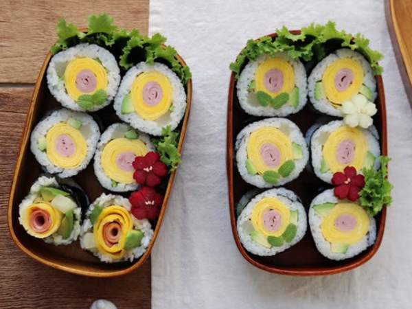 Cách Làm Kimbap Hoa Vừa Ngon Vừa Đẹp 51