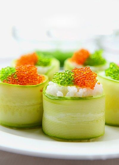 Cách Dùng Dưa Chuột Làm Sushi Ngon Miệng Đẹp Mắt 4