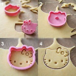 Cuối Tuần Làm Bánh Quy Hình Hello Kitty Cực Ngộ Nghĩnh 6