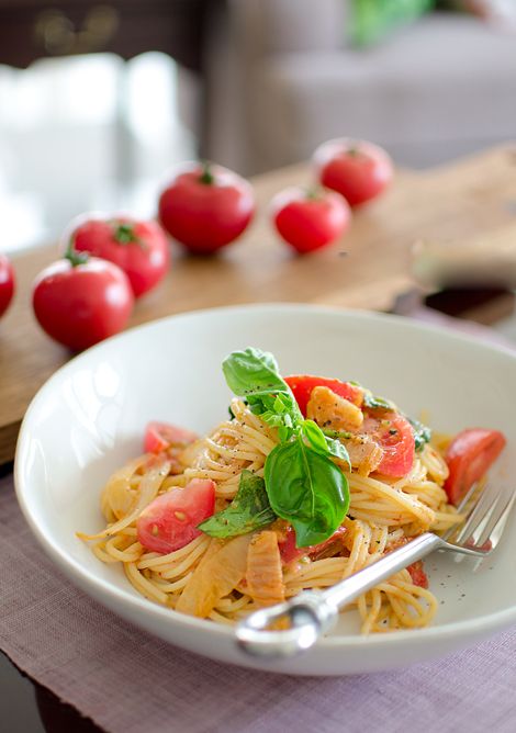 Spaghetti Kim Chi Sốt Cà Chua Tuyệt Ngon 13