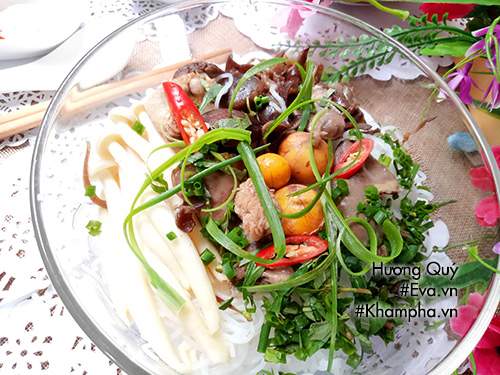 Bún Tim Gà Nấu Nấm Thơm Ngon Bổ Dưỡng 21