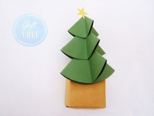 Khéo Tay Tạo Cây Thông Noel Trang Trí Trên Hộp Quà 7