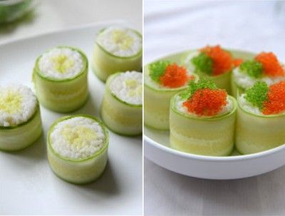 Cách Dùng Dưa Chuột Làm Sushi Ngon Miệng Đẹp Mắt 3