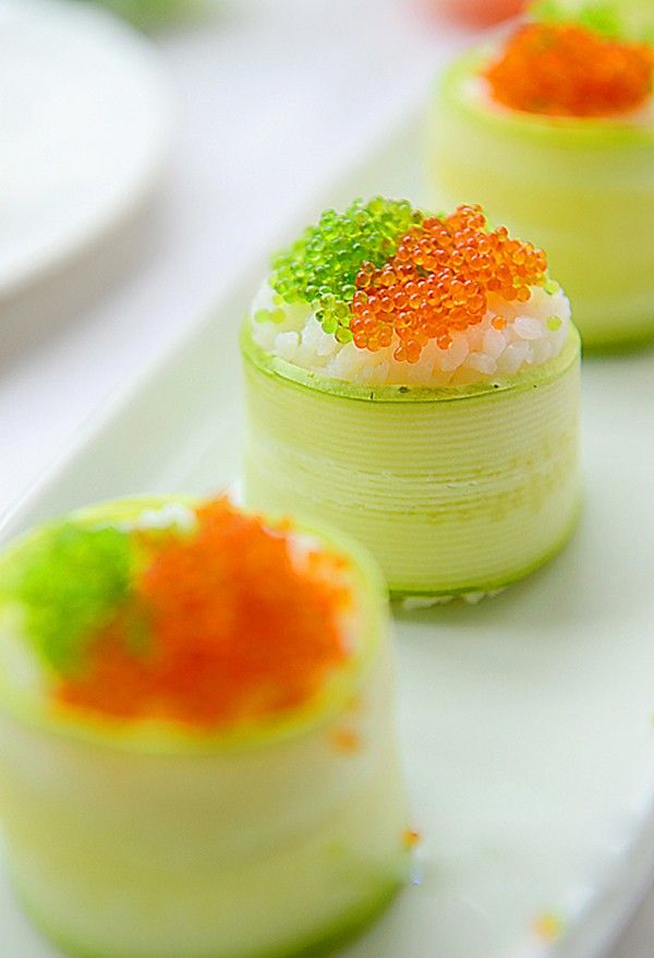 Cách Dùng Dưa Chuột Làm Sushi Ngon Miệng Đẹp Mắt 6