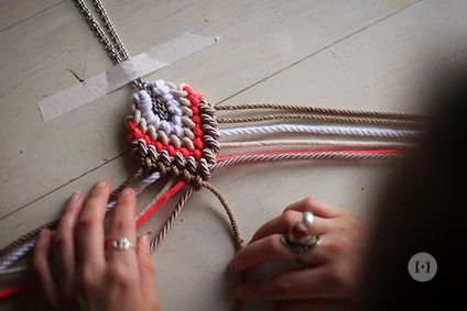 Tự Làm Vòng Cổ Phong Cách Macrame Đẹp Và Độc 9