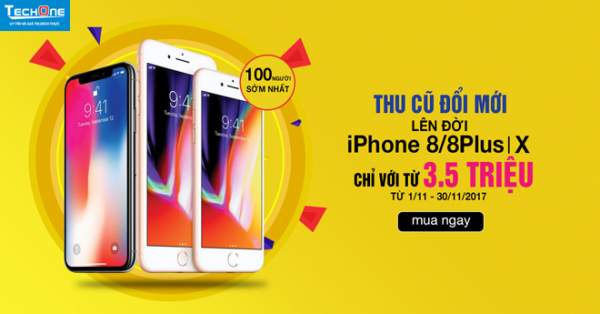 Lên Đời Iphone 8/ 8 Plus/ Iphone X Chỉ Với 3,5 Triệu Đồng 2