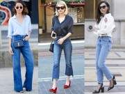 7 Mẫu Giày Dép Kết Hợp Tuyệt Đỉnh Cho Chiếc Quần Jeans Mùa Thu 24