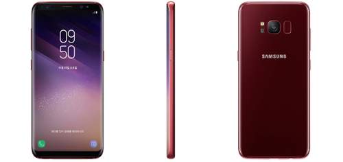 Samsung Galaxy S8 Đã Có Sẵn Trong Màu Đỏ Burgundy Red Sang Trọng 1