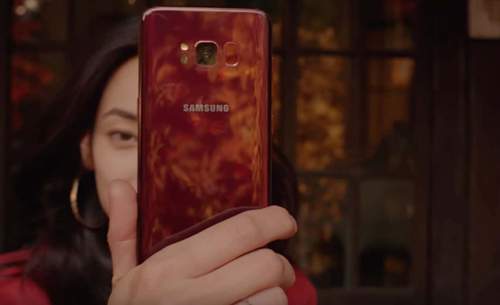 Samsung Galaxy S8 Đã Có Sẵn Trong Màu Đỏ Burgundy Red Sang Trọng 2