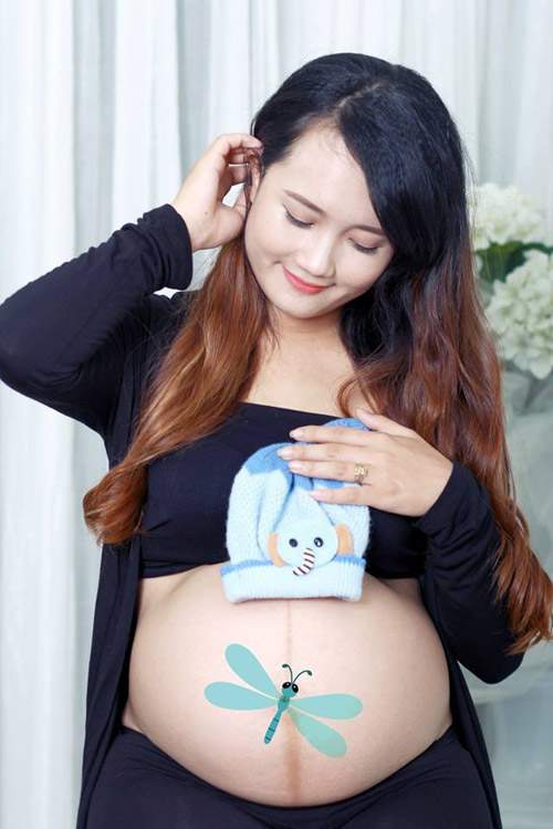 Tăng 18Kg Khi Mang Bầu, Mẹ 9X Vẫn Xinh Lung Linh 30