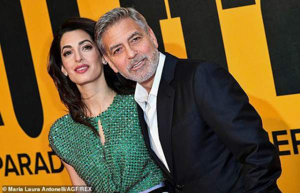 George Clooney Tình Tứ Bên Vợ Kém 17 Tuổi 4