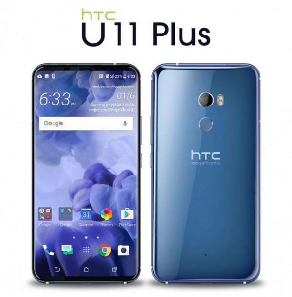 Lộ Diện Htc U11 Plus Concept Đẹp &Quot;Ma Mị&Quot; 1