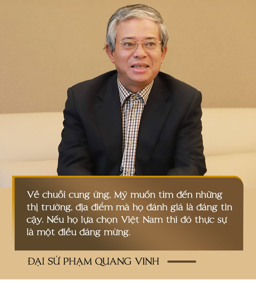 ĐạI Sứ PhạM Quang Vinh: Mỹ Coi TrọNg Vai Trò ChiếN LượC CủA ViệT Nam Trong ChuỗI Cung ứNg ToàN CầU - ẢNh 4.