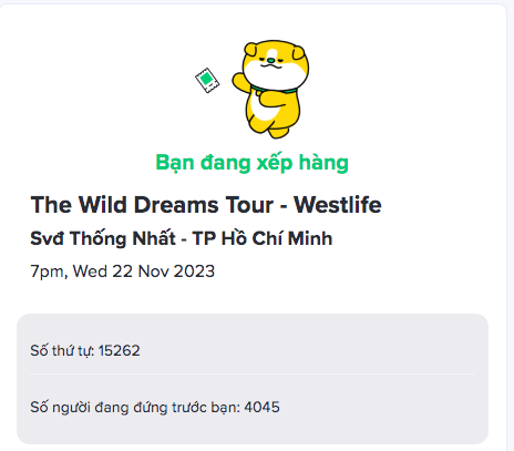 Mở BáN Vé Concert Westlife TạI ViệT Nam: Website GặP LỗI NhưNg VẫN Sold-Out ToàN Bộ Khu VựC KháN đàI - ẢNh 2.