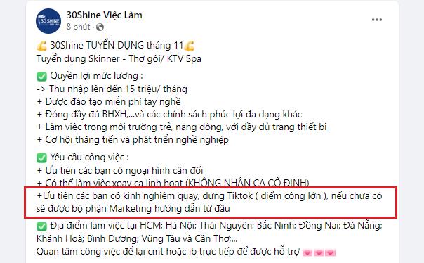 BậT Mí CâU ChuyệN “Tỷ Views” CủA 30Shine, NhâN ViêN ToàN Hot Tiktoker - ẢNh 3.