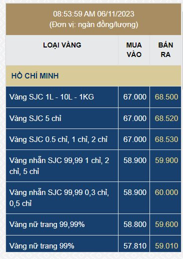 VàNg Sjc GiảM SốC, &Amp;Quot;Bay&Amp;Quot; 2 TriệU đồNg/LượNg Ngay Khi Mở CửA 6/11 - ẢNh 1.