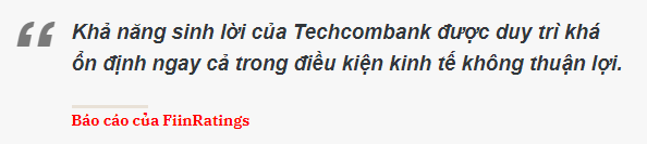 Fiinratings XếP HạNg TíN NhiệM Techcombank ở MứC A , TriểN VọNg “ỔN địNh” - ẢNh 2.