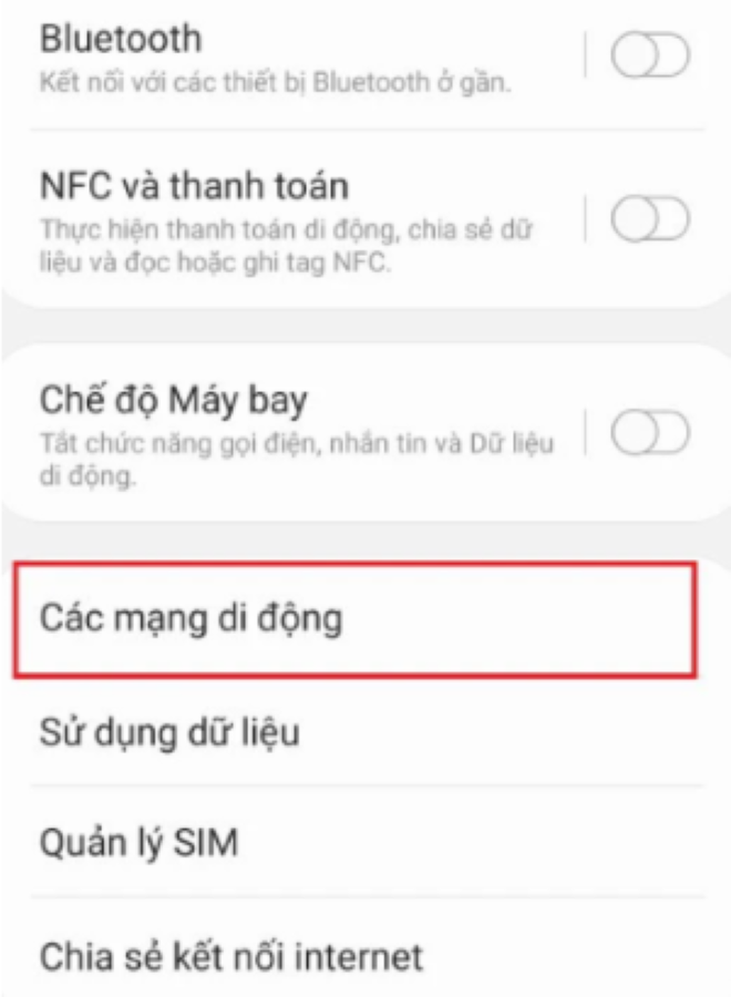 HướNg DẫN Chi TiếT CáCh BậT 5G TrêN Samsung - ẢNh 2.